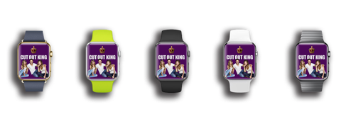 iwatch cut-outs by cut out king